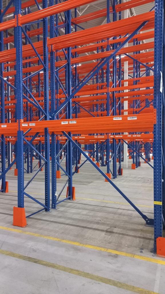 Zware palletstelling Rafdella H:10,50 meter! GEBRUIKT, Ophalen of Verzenden, Zo goed als nieuw