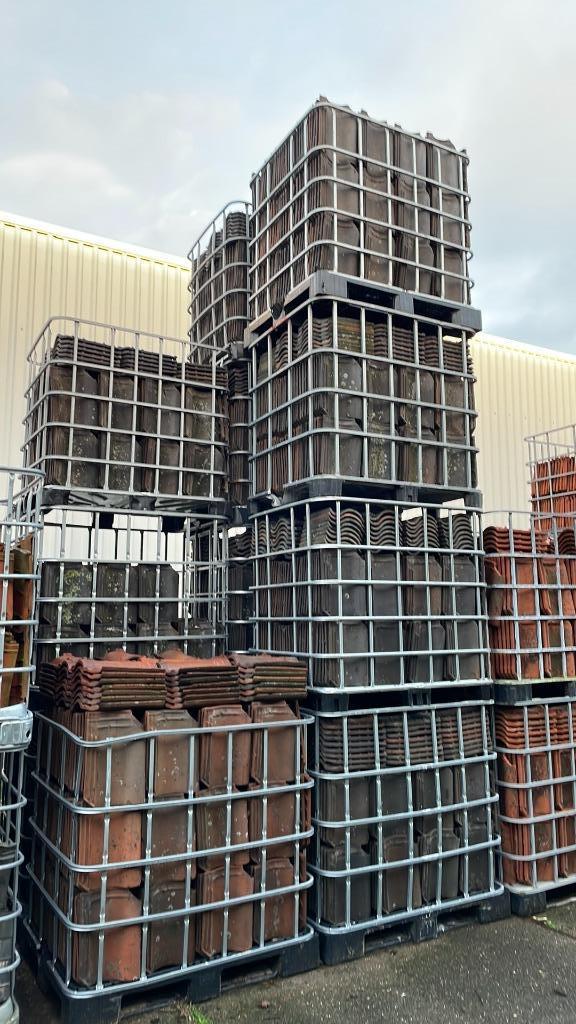 6500 stuks gesmoorde ovh dakpannen Feijen Giesbeek., Gebruikt, Steen of Klei, Info@walstra.nl, Feijen