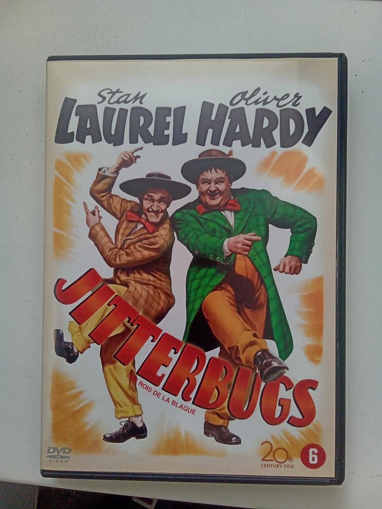 Laurel & Hardy - Jitterbugs, Alle leeftijden, Ophalen of Verzenden, Zo goed als nieuw