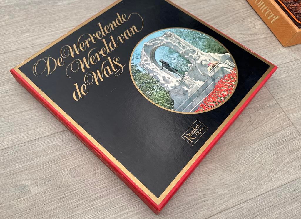 Verzameling grammofoonplaten Wervelende Wereld van de Wals, Overige typen, Ophalen of Verzenden, Zo goed als nieuw, Romantiek