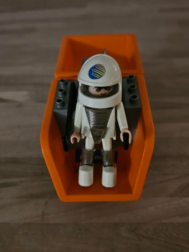 Playmobil Ruimtevoertuig (3558) met poppetje uit 1982, Kinderen en Baby's, Speelgoed | Playmobil, Gebruikt, Los playmobil, Ophalen of Verzenden