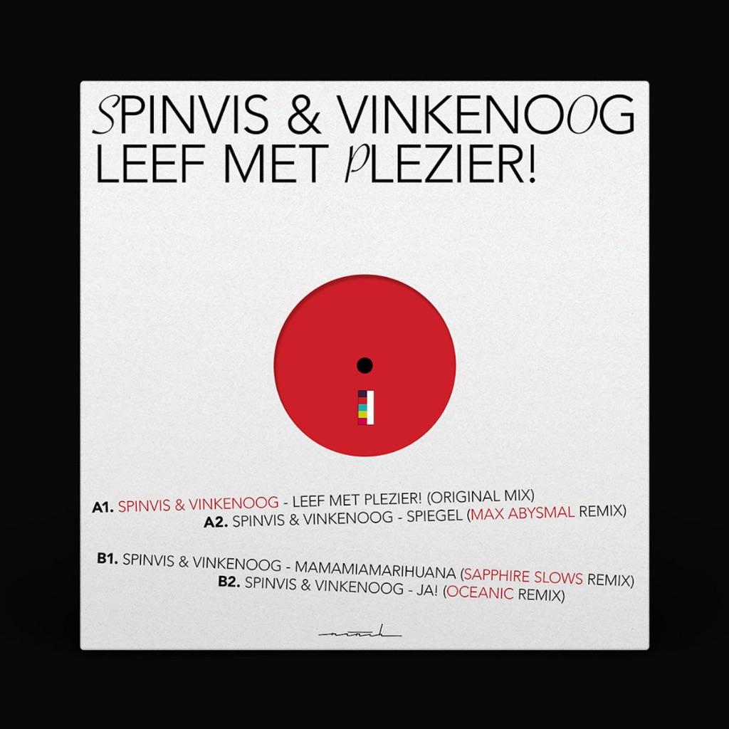 Vinyl Maxisingle Spinvis & Vinkenoog Leef Met Plezier! NIEUW, Cd's en Dvd's, Ophalen of Verzenden, Nieuw in verpakking, 12 inch