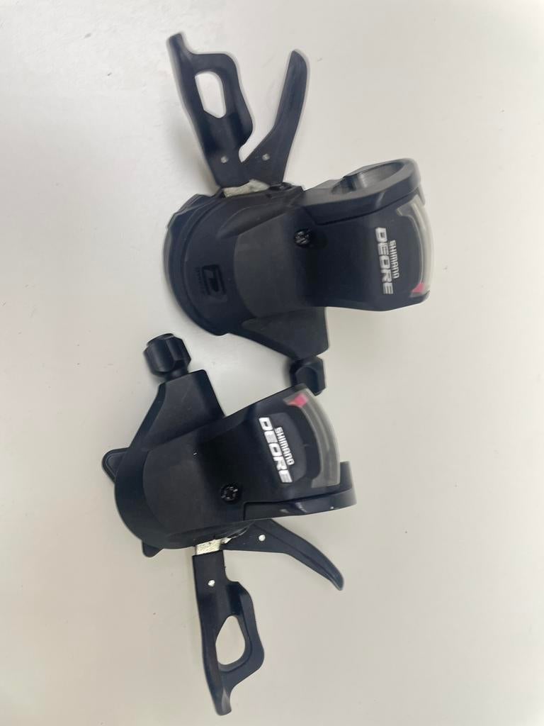Shimano Deore shifters (links/rechts) 2x10, Fietsen en Brommers, Fietsonderdelen, Ophalen of Verzenden