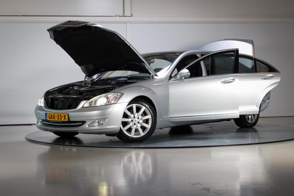 Mercedes-Benz S-klasse 500 Lang Prestige Plus, Auto's, Automaat, 5461 cc, Achterwielaandrijving, Gebruikt