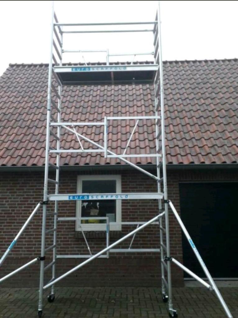 NWE Rolsteiger / Kamersteiger 6,50 meter BEZORG MOGE COMPLEE, Ophalen of Verzenden, Nieuw, Rolsteiger of Kamersteiger, 5 meter of hoger