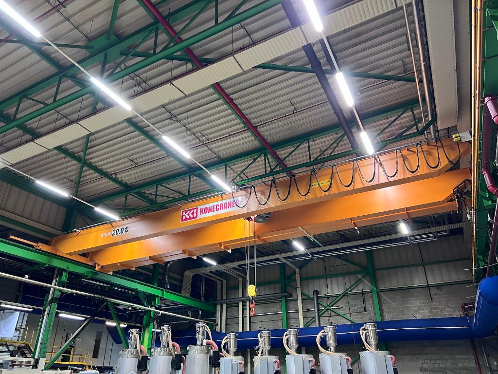 Bovenloopkraan Konecranes / 18.800 mm / 20 ton / 2006 / Rab, Ophalen, Gebruikt, Konecranes, Signaal 70, 1446 XA Purmerend