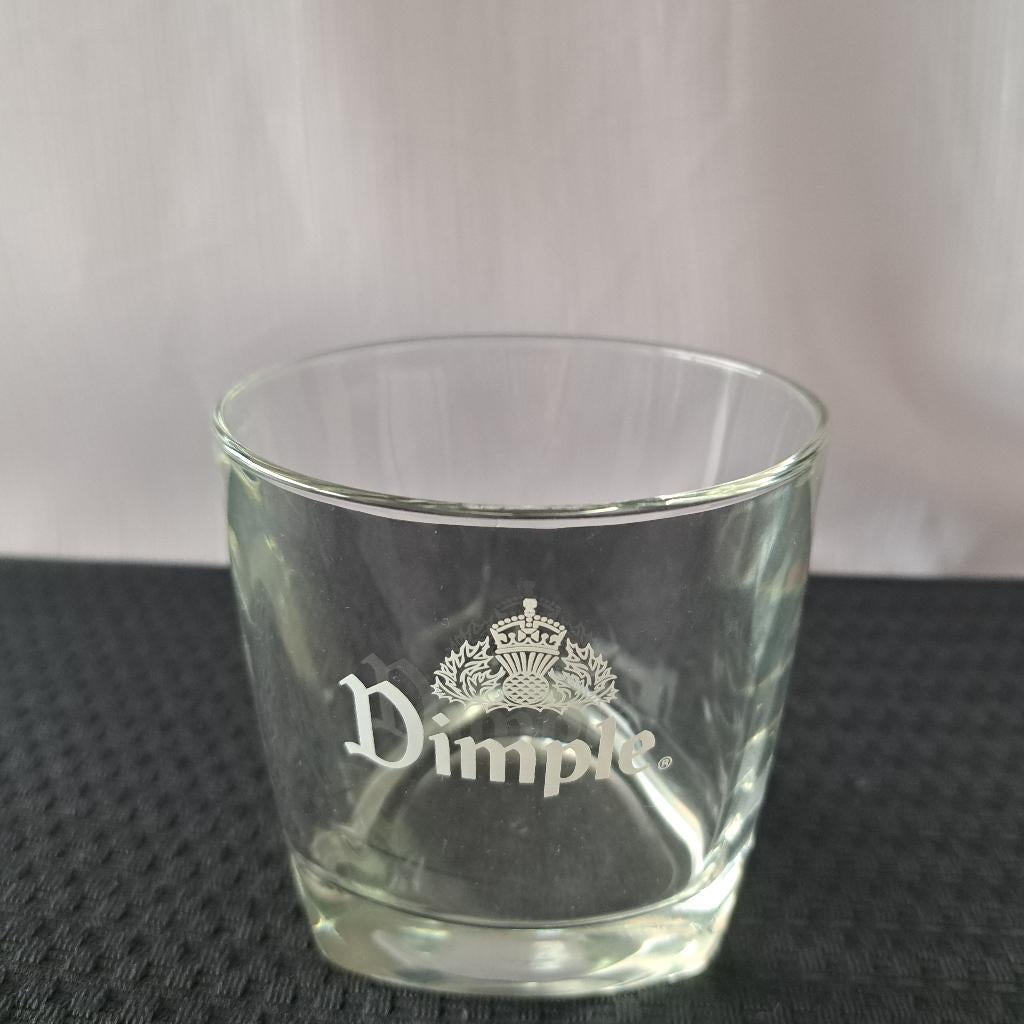 DIMPLE whisky glas, Ophalen of Verzenden, Zo goed als nieuw, Borrel- of Shotglas