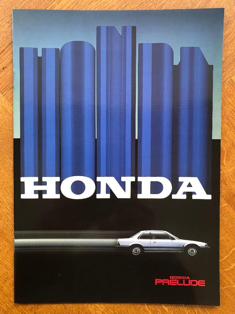 Honda Prelude folder 1984, Honda, Verzenden, Nieuw, Honda