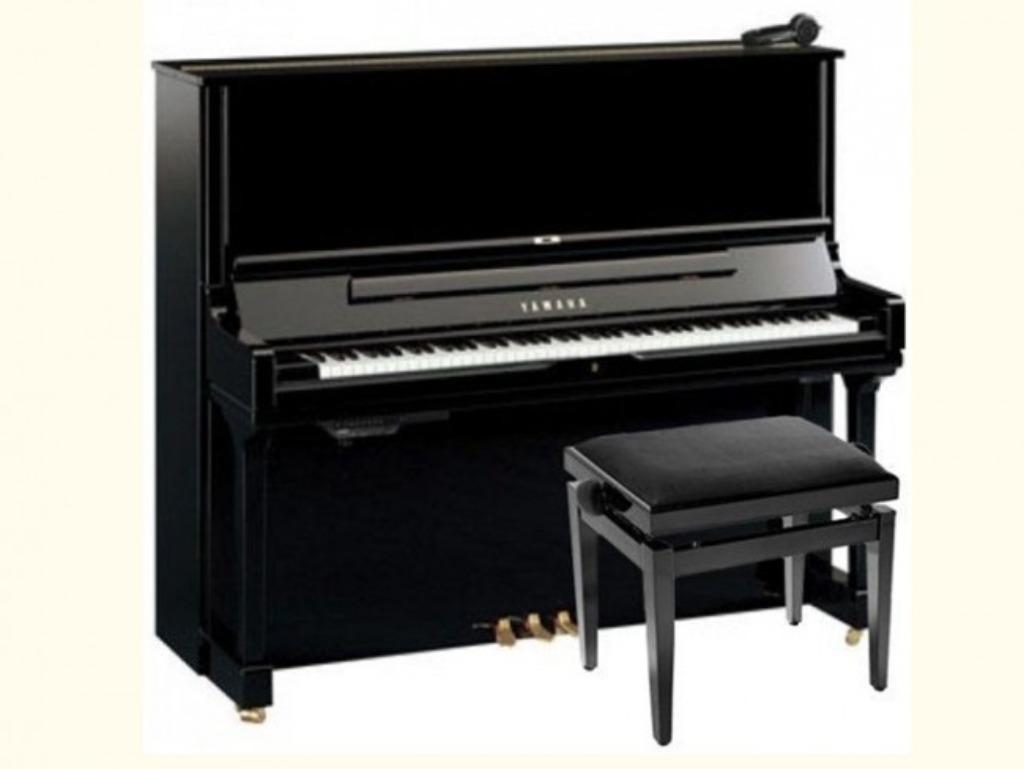 Yamaha U1-U3 Silent Piano -Zaterdag open dag- A-kwaliteit, Zwart, Ophalen of Verzenden, Zo goed als nieuw, Piano