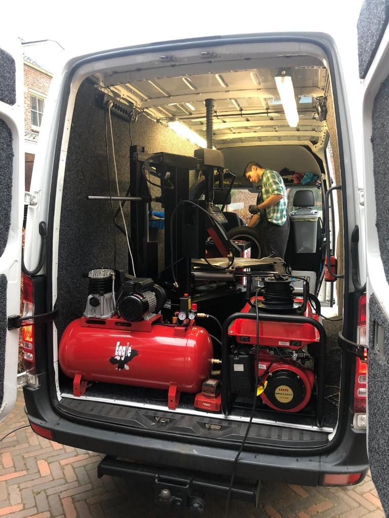 Bandenbus Breda Montage op locatie omgeving breda, Mobiele service, Bandenservice