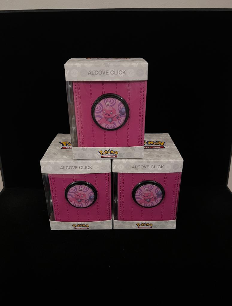 Ultra Pro Pokemon - Alcove Click Deckbox: Paldea Region, Ophalen of Verzenden, Nieuw, Overige typen