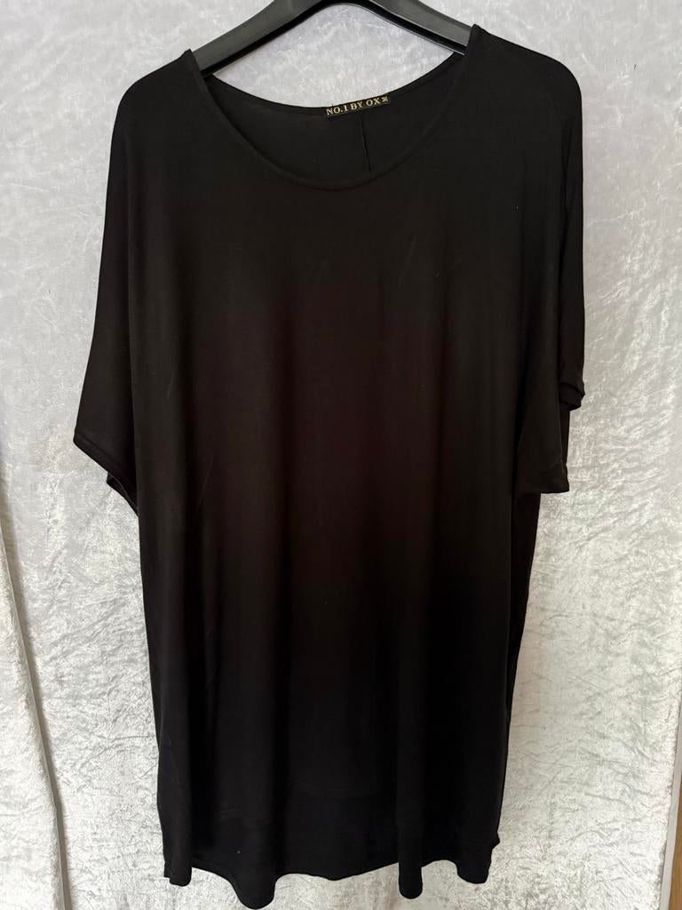 Zwarte jurk No.1 by OX - Maat M, Maat 38/40 (M), Zwart, Ophalen of Verzenden, Zo goed als nieuw