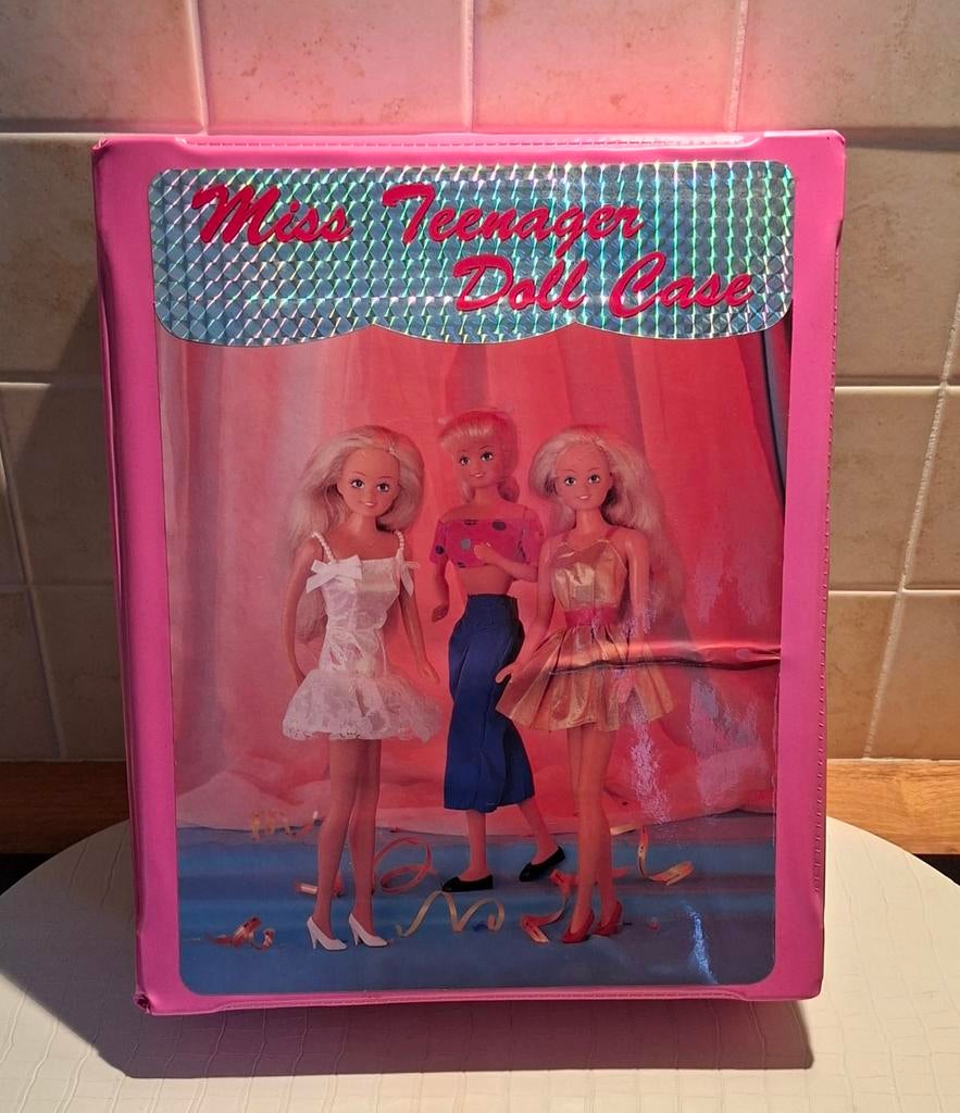 Barbie kledingkoffer jaren 90, Ophalen of Verzenden, Barbie