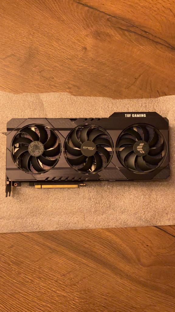 NVIDIA GeForce RTX 3080 TUF 10GB videokaart, Computers en Software, Videokaarten, GDDR6, PCI-Express 4, Ophalen of Verzenden, Zo goed als nieuw