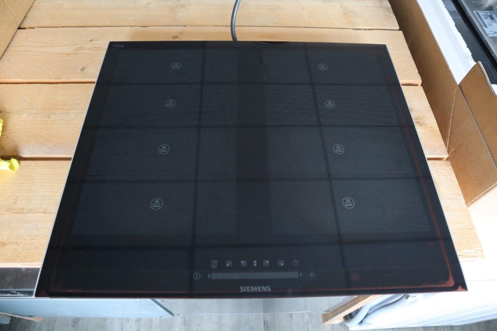 Siemens inductie kookplaat EH675FV17E, Ophalen, Refurbished, 4 kookzones, Inbouw
