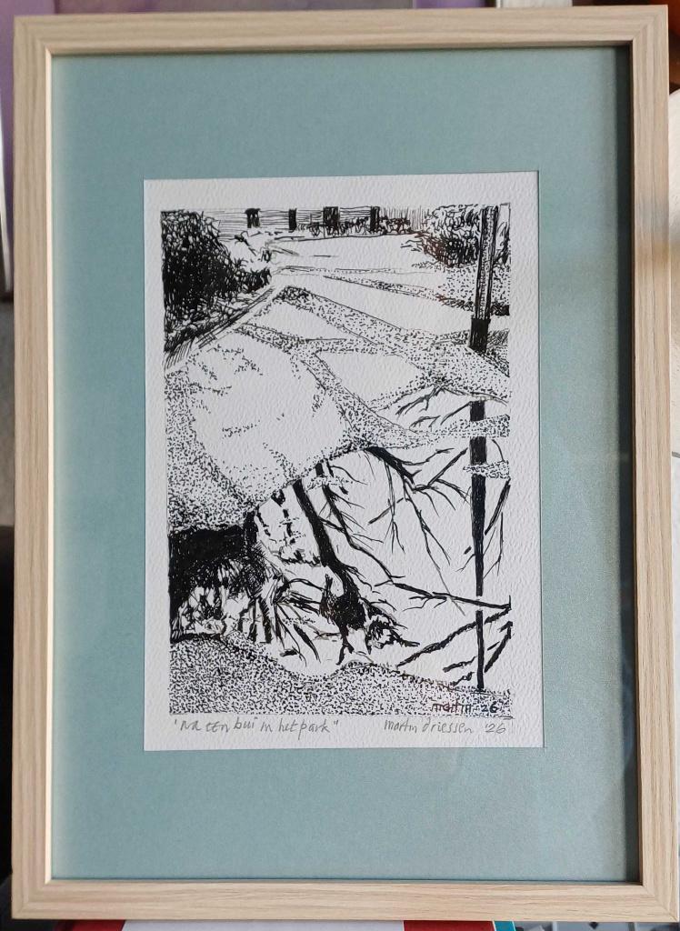 pentekening, Ophalen of Verzenden