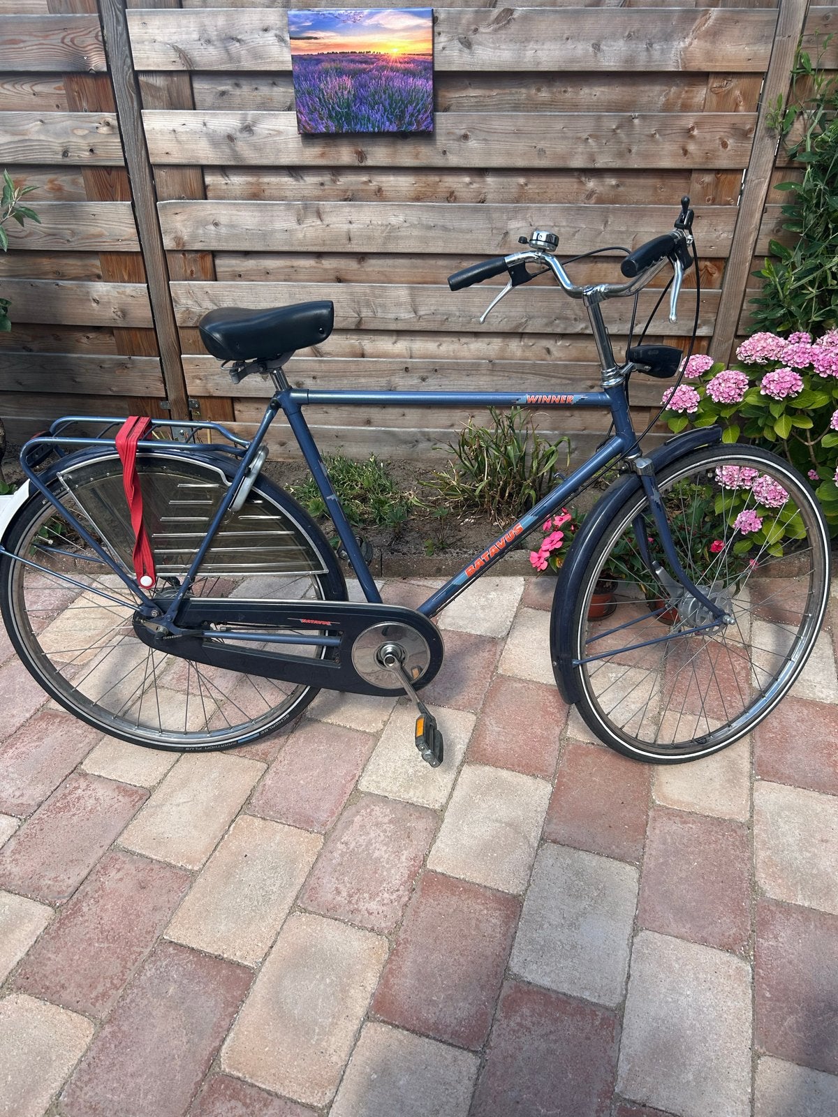 Batavus herenfiets met nieuwe banden, Ophalen, Gebruikt, Versnellingen, Batavus