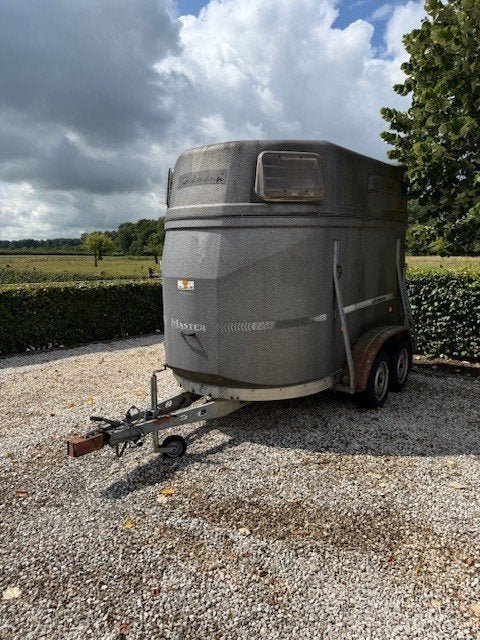 paarden trailer Bockman, Ophalen, Gebruikt, Polyester, 2-paards trailer