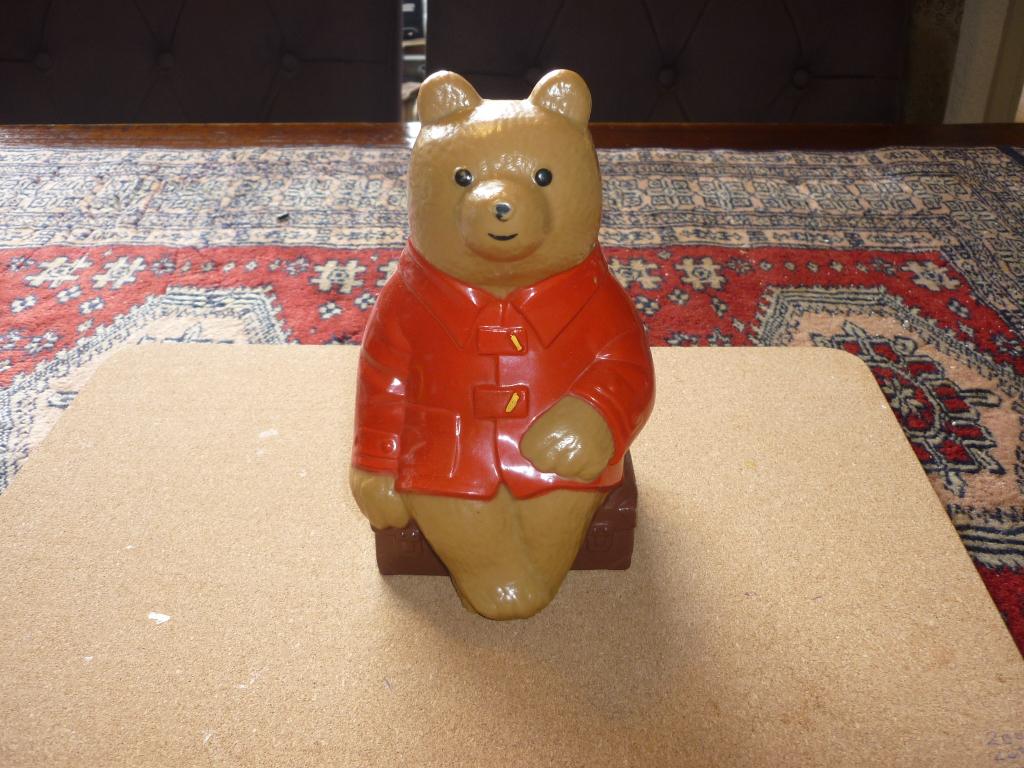 Mooie Beertje Paddington spaarpot gemaakt van kunststof, Ophalen of Verzenden, Zo goed als nieuw, Kunststof, Dier
