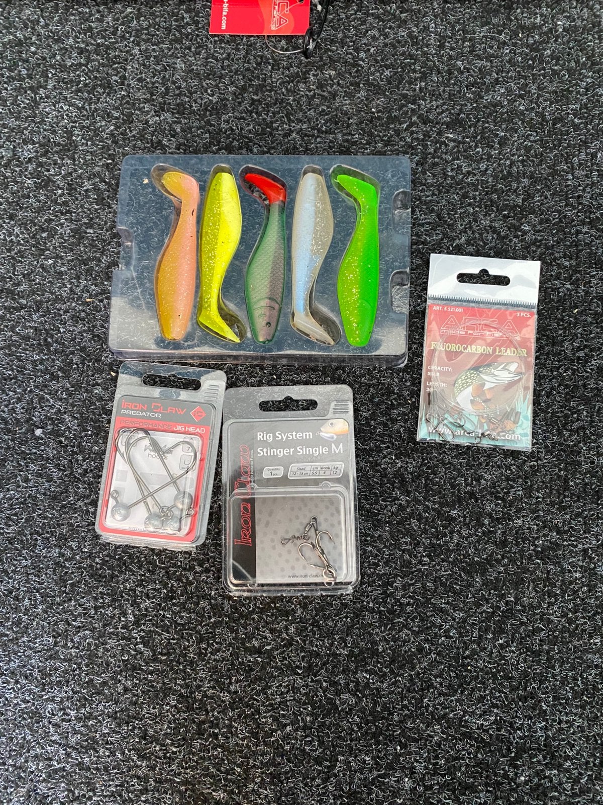 Annuleringsdeal Arca roofvis pakket incl set en kunstaas, Nieuw, S, H, Complete set