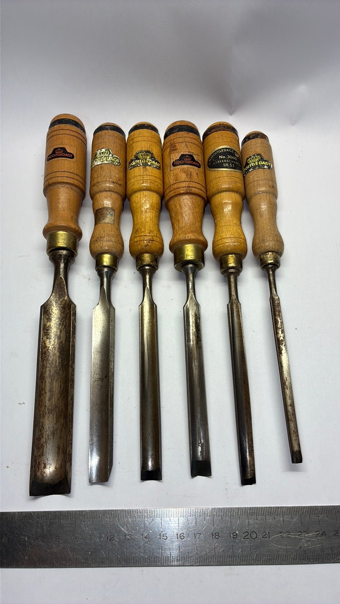 6 nooitgedagt gutsen ( guts beitels ), Ophalen of Verzenden