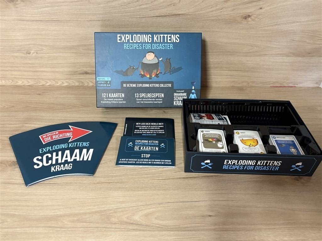 exploding kittens recipes for disaster - s4182, Verzenden, Zo goed als nieuw