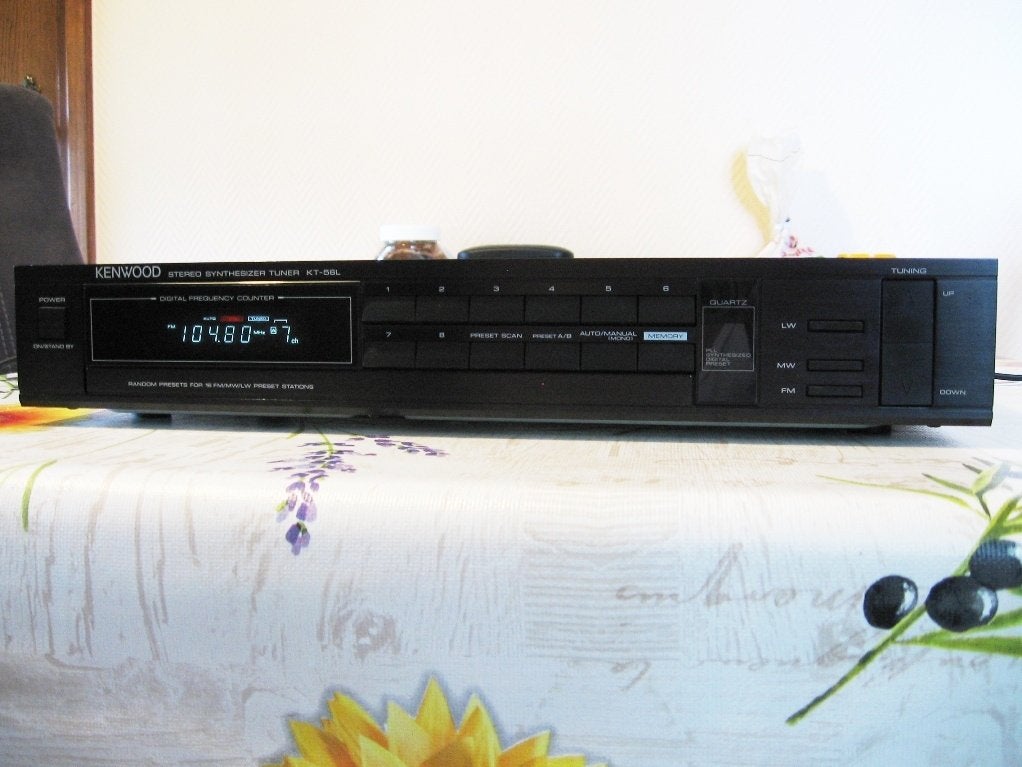 Kenwood KT-56L tuner serviced, Ophalen of Verzenden, Gebruikt