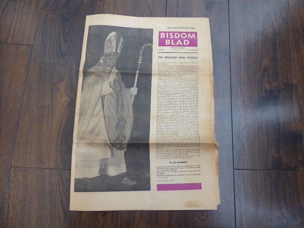 bisdom blad, Ophalen of Verzenden, Gelezen, Krant