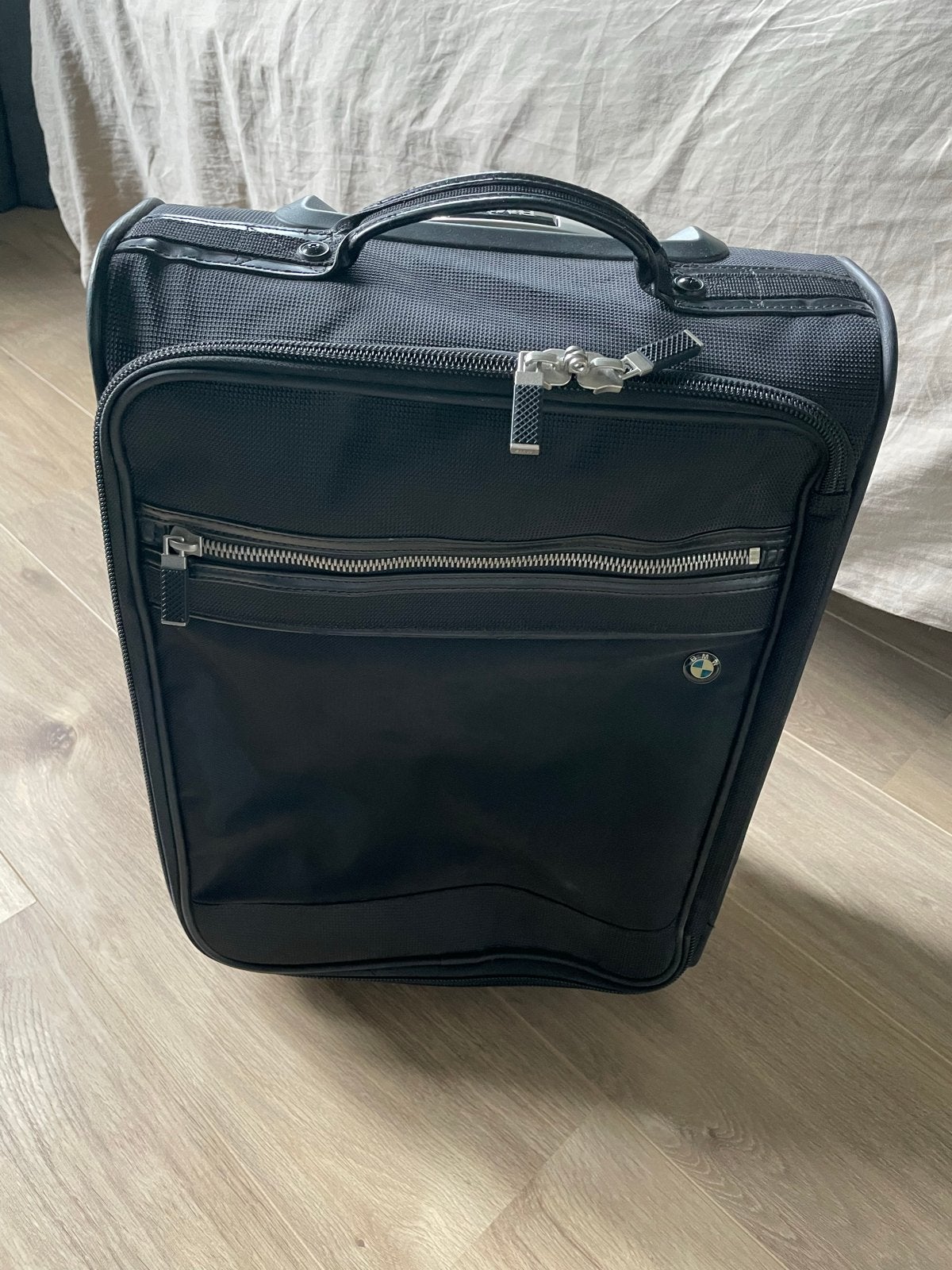 BMW Handbagage Koffer - Zwart, Zo goed als nieuw, Uitschuifbare handgreep, 20 tot 30 cm, Zwart, Minder dan 40 cm