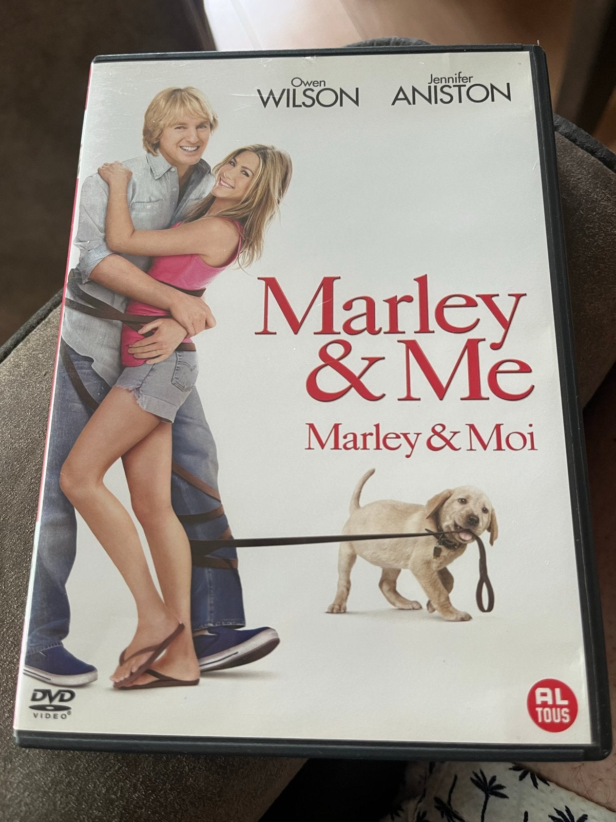 Marley & Me DVD - Owen Wilson, Jennifer Aniston, Alle leeftijden, Nederlands, Ophalen of Verzenden, Gebruikt