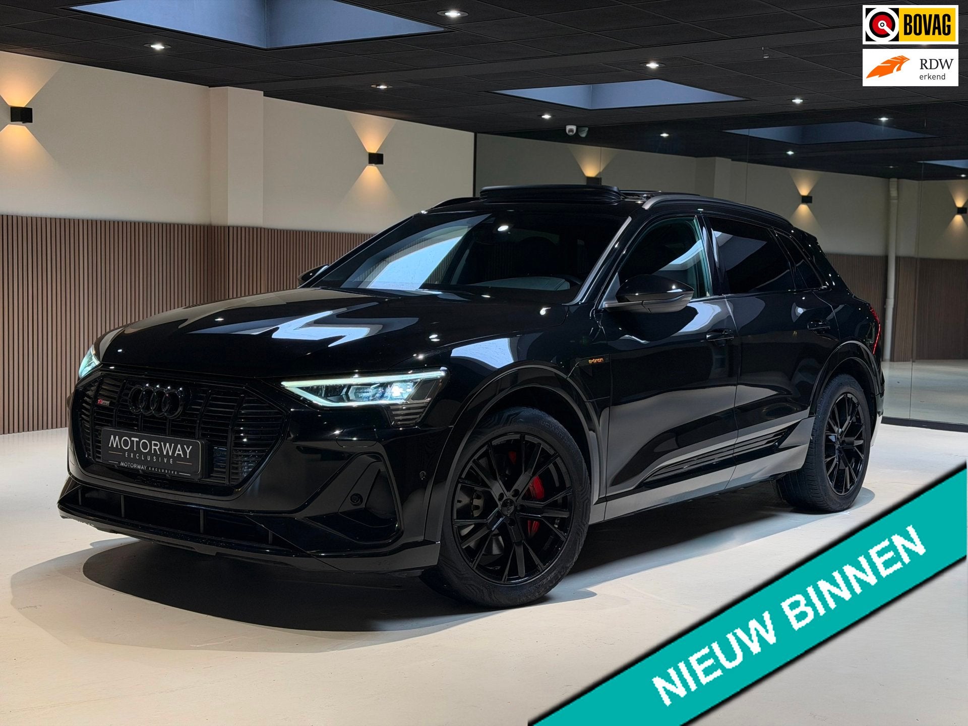 Audi E-tron 50 quattro Black edition|Pano|Matrix|Memory|S li, Auto's, Automaat, Dealer onderhouden, Automatische klimaatregeling