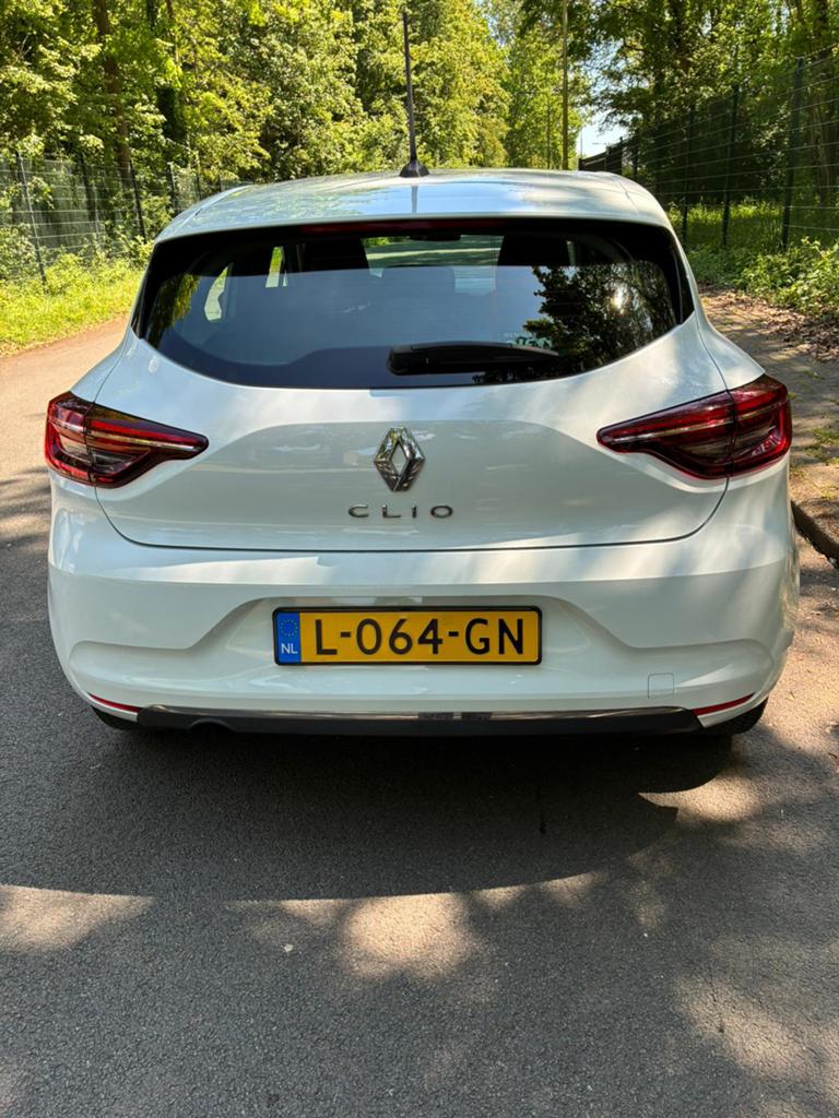 Renault Clio 1.0 TCe 100pk 2020 Wit, Auto's, Renault, Clio, ABS, Adaptive Cruise Control, Airbags, Airconditioning, Bluetooth