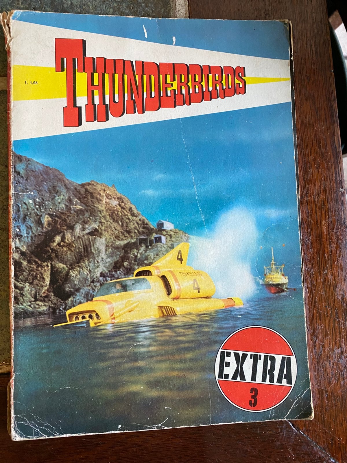 Oud Stripboek Thunderbirds, Eén stripboek, Ophalen, Gelezen
