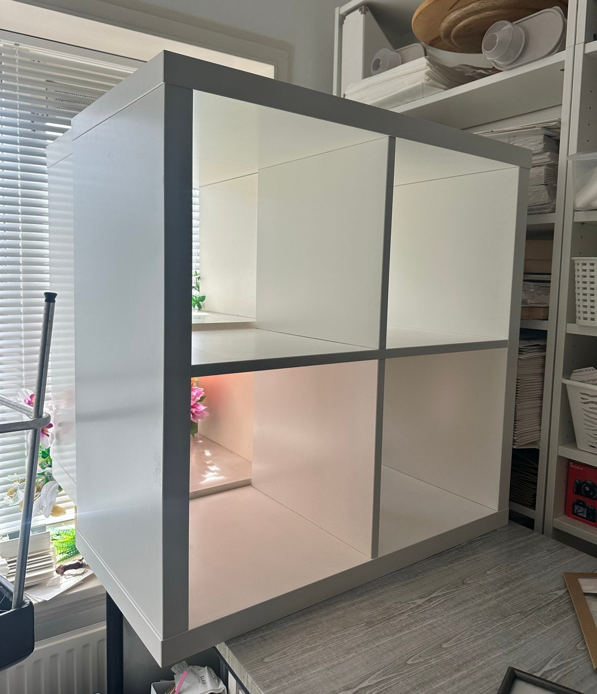 3x IKEA Kallax (2x nieuwere versie, 1x oudere versie), Ophalen, Gebruikt