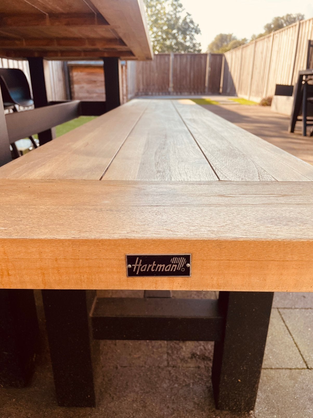 Hartman tuinset, Tuin en Terras, Ophalen, Hout, 8 zitplaatsen, Zo goed als nieuw