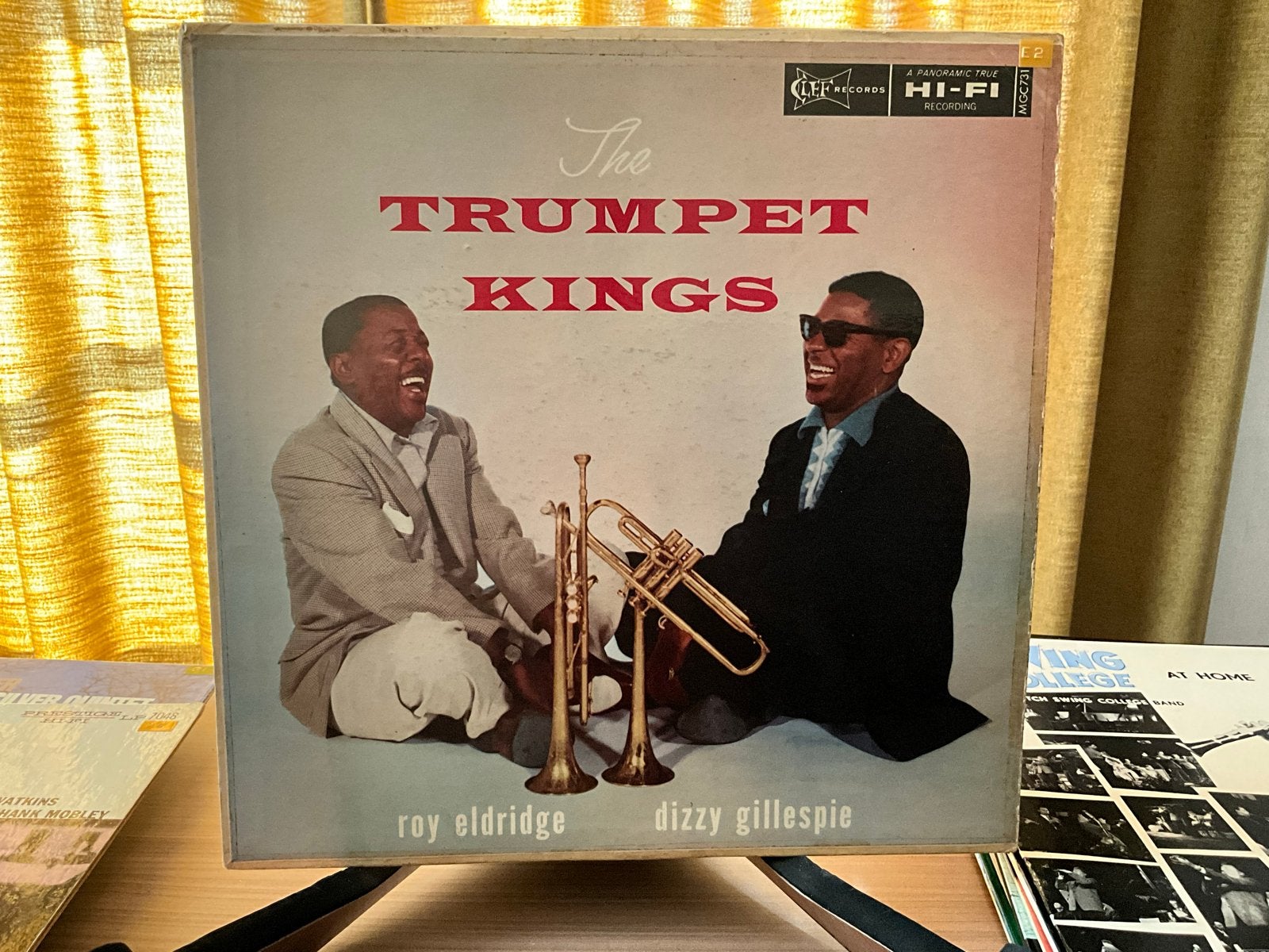 The Trumpet Kings - Roy Eldridge & Dizzy Gillespie LP, LP, Gebruikt, Ophalen of Verzenden, 12 inch
