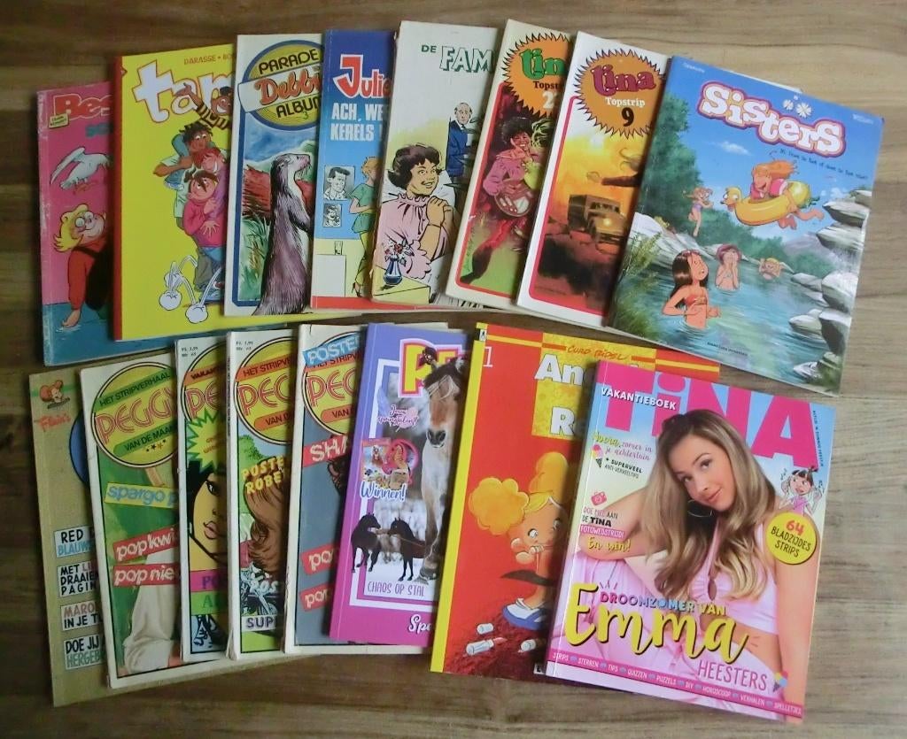 Nog 12 stripboeken speciaal voor meisjes, Boeken, Stripboeken, Meerdere stripboeken, Ophalen of Verzenden, Gelezen