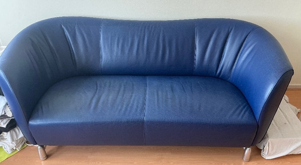 Originele Leolux Pupilla designbank bieden vanaf 395 euro, Huis en Inrichting, Banken | Bankstellen, Ophalen, Gebruikt, 150 tot 200 cm