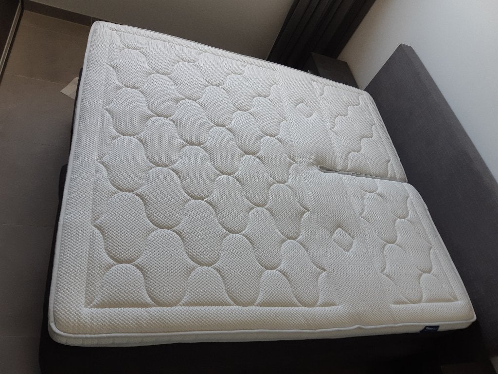 Swiss Sense Aeromax Breeze II split topper 180 x 200, Ophalen, Tweepersoons, Zo goed als nieuw, Matras