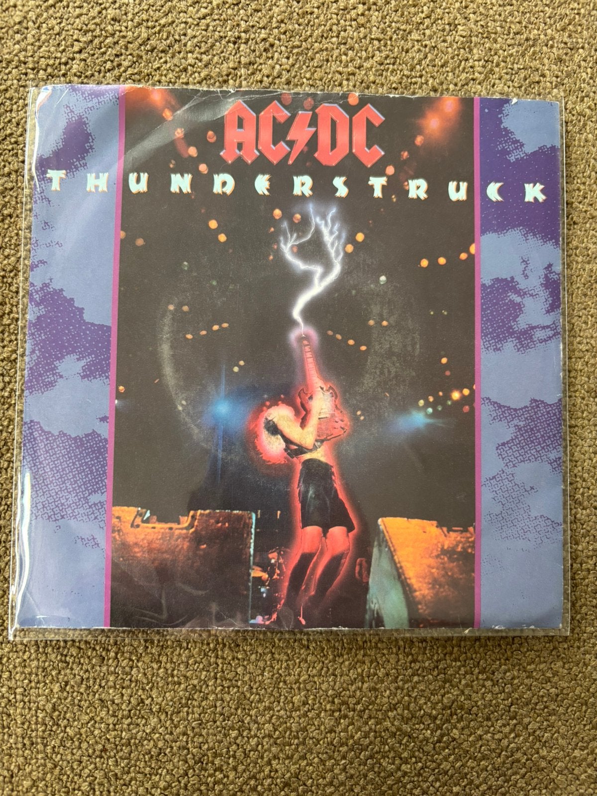 AC /DC - Thunderstruck, Ophalen of Verzenden, Gebruikt, 7 inch, Rock en Metal