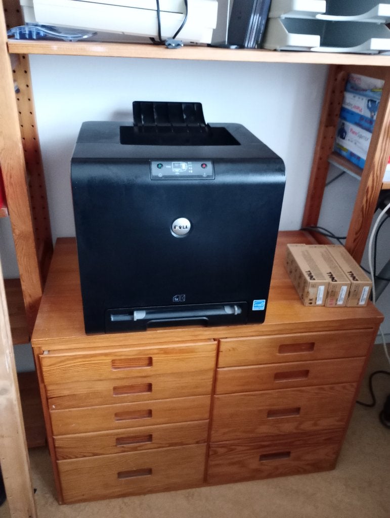 Dell 1320c kleuren laserprinter, Ophalen, Gebruikt, Kleur printen, Printer