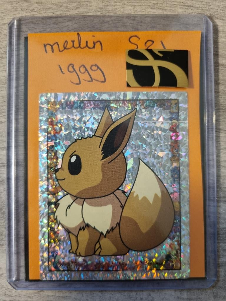 Pokemon merlin 1999 holo, Hobby en Vrije tijd, Verzamelkaartspellen | Pokémon, Ophalen of Verzenden, Zo goed als nieuw