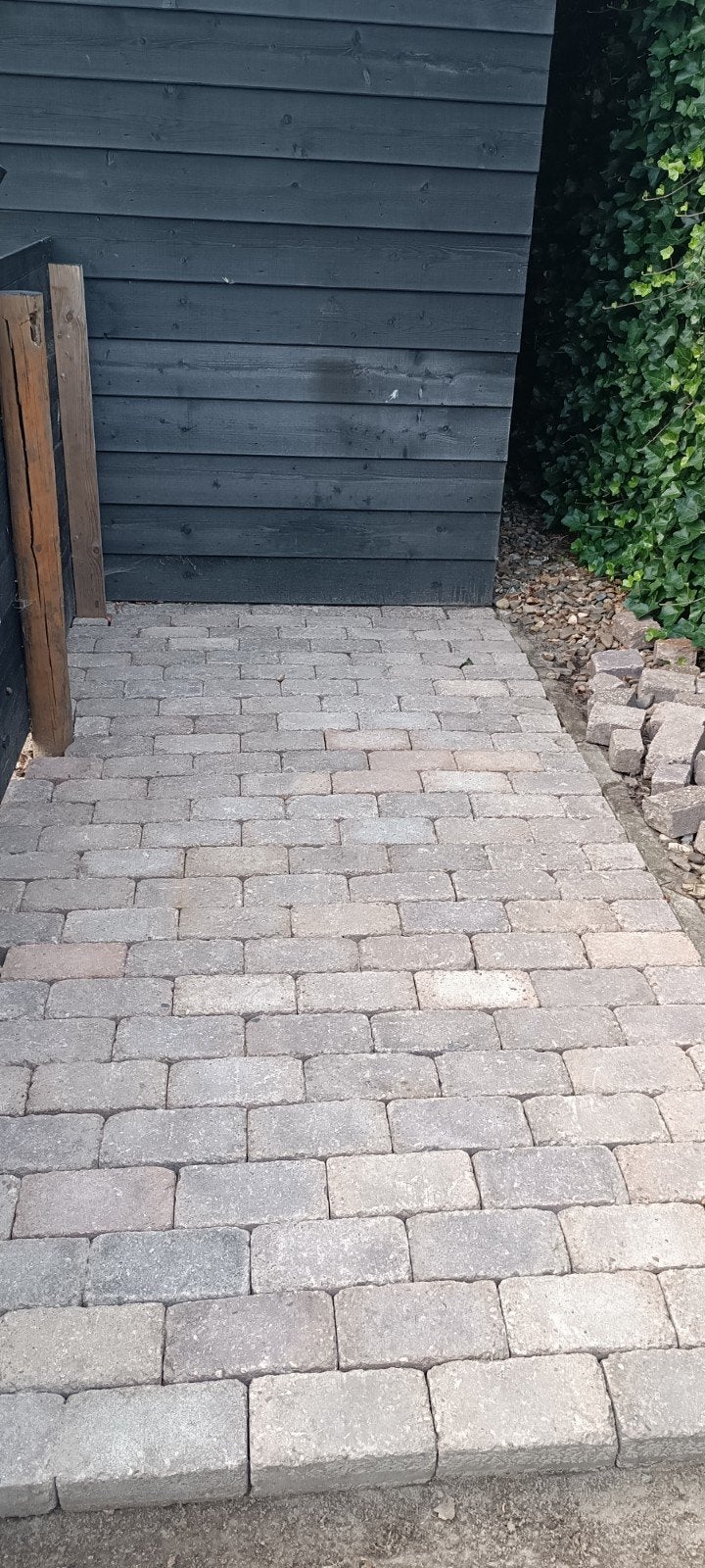 Gebruikte klinkers voor oprit of terras, Tuin en Terras, Ophalen, Gebruikt, Klinkers, 10 m² of meer