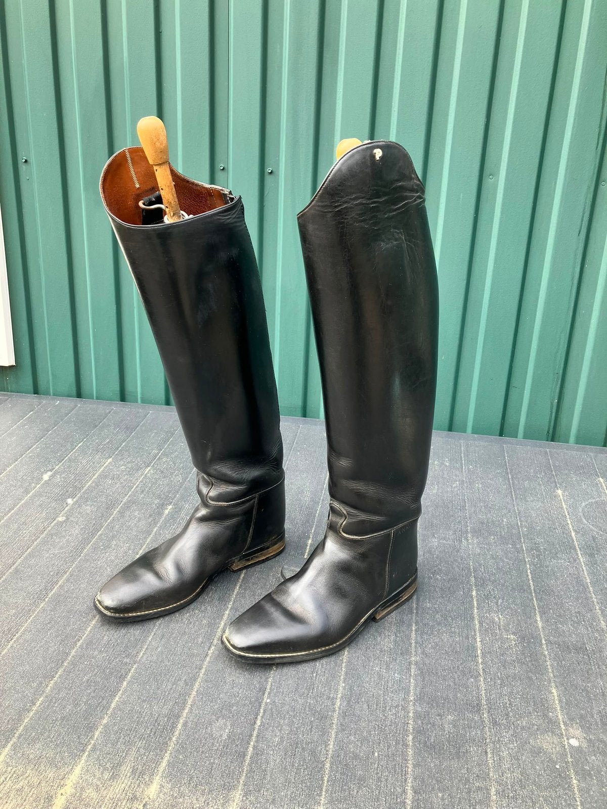 LEREN RIJLAARZEN TE KOOP , Petrie model Anky . Maat 41 ., Dieren en Toebehoren, Ophalen, Gebruikt, Ritssluiting, Overige typen