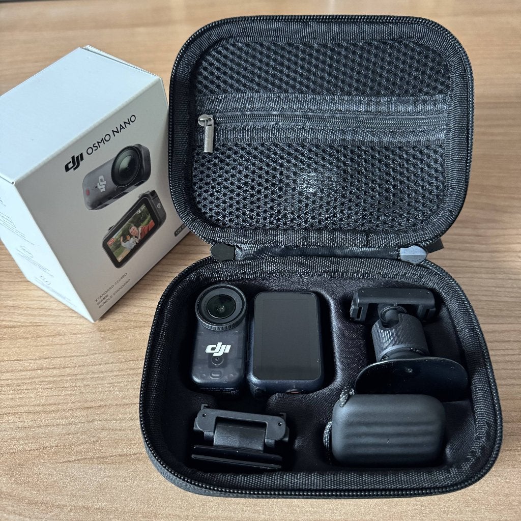 DJI OSMO NANO Standard Combo (128GB), Audio, Tv en Foto, Actiecamera's, Ophalen of Verzenden, Zo goed als nieuw, Overige merken