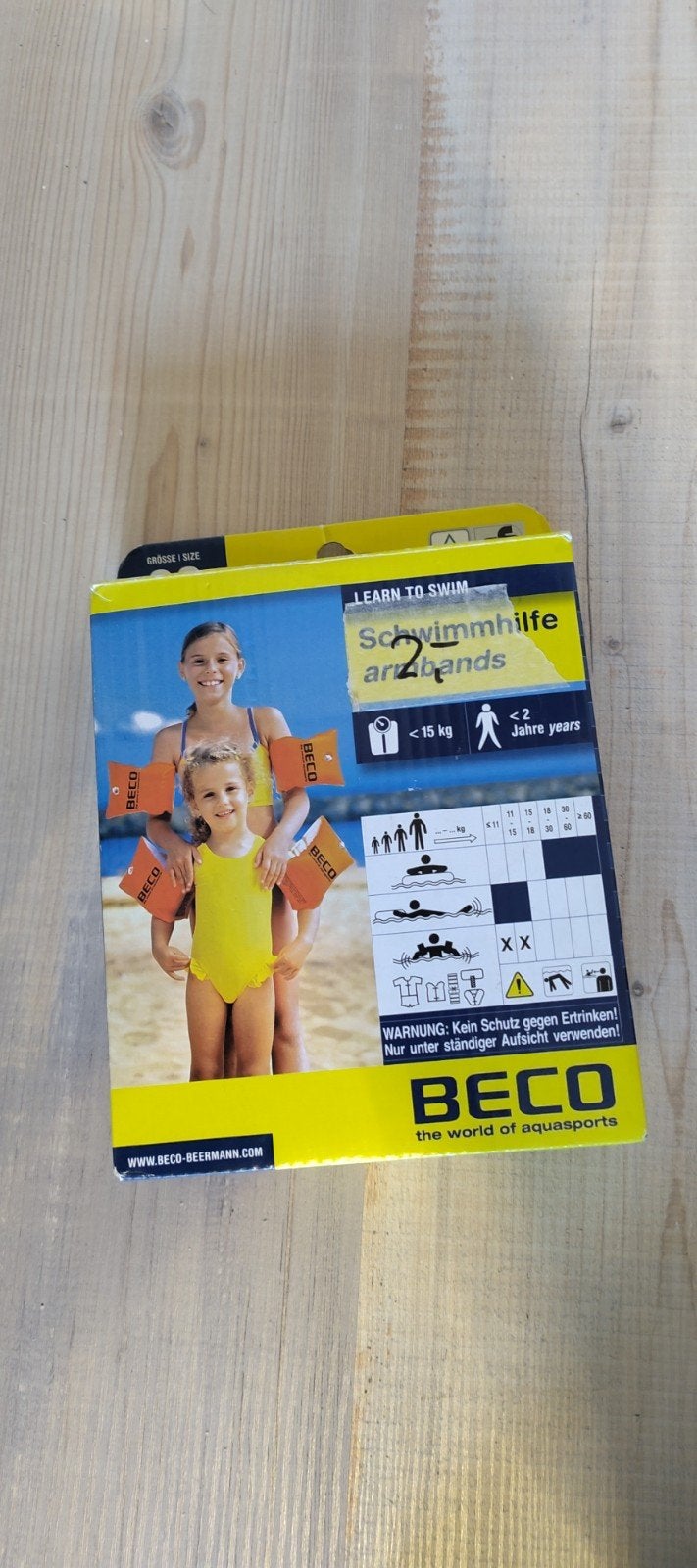 BECO Zwembandjes voor kinderen - <15kg, <2 jaar, Ophalen of Verzenden, Nieuw, Jongen of Meisje