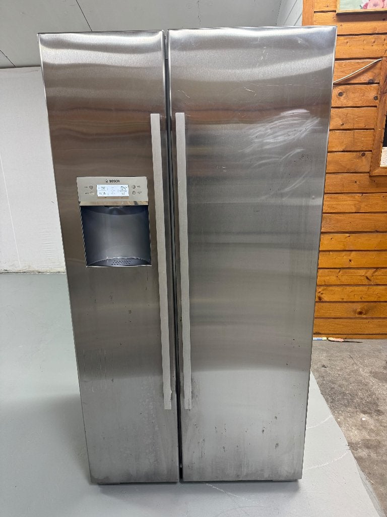 Amerikaanse Koelkast Bosch , BEOZRGEN NU!!, Witgoed en Apparatuur, Gebruikt, 200 liter of meer, 60 cm of meer, Met aparte vriezer