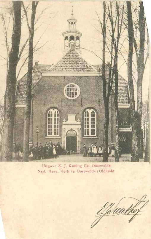377-353-005 Oostwold (Oldambt) Ned Herv Kerk, Verzenden, Voor 1920, Groningen