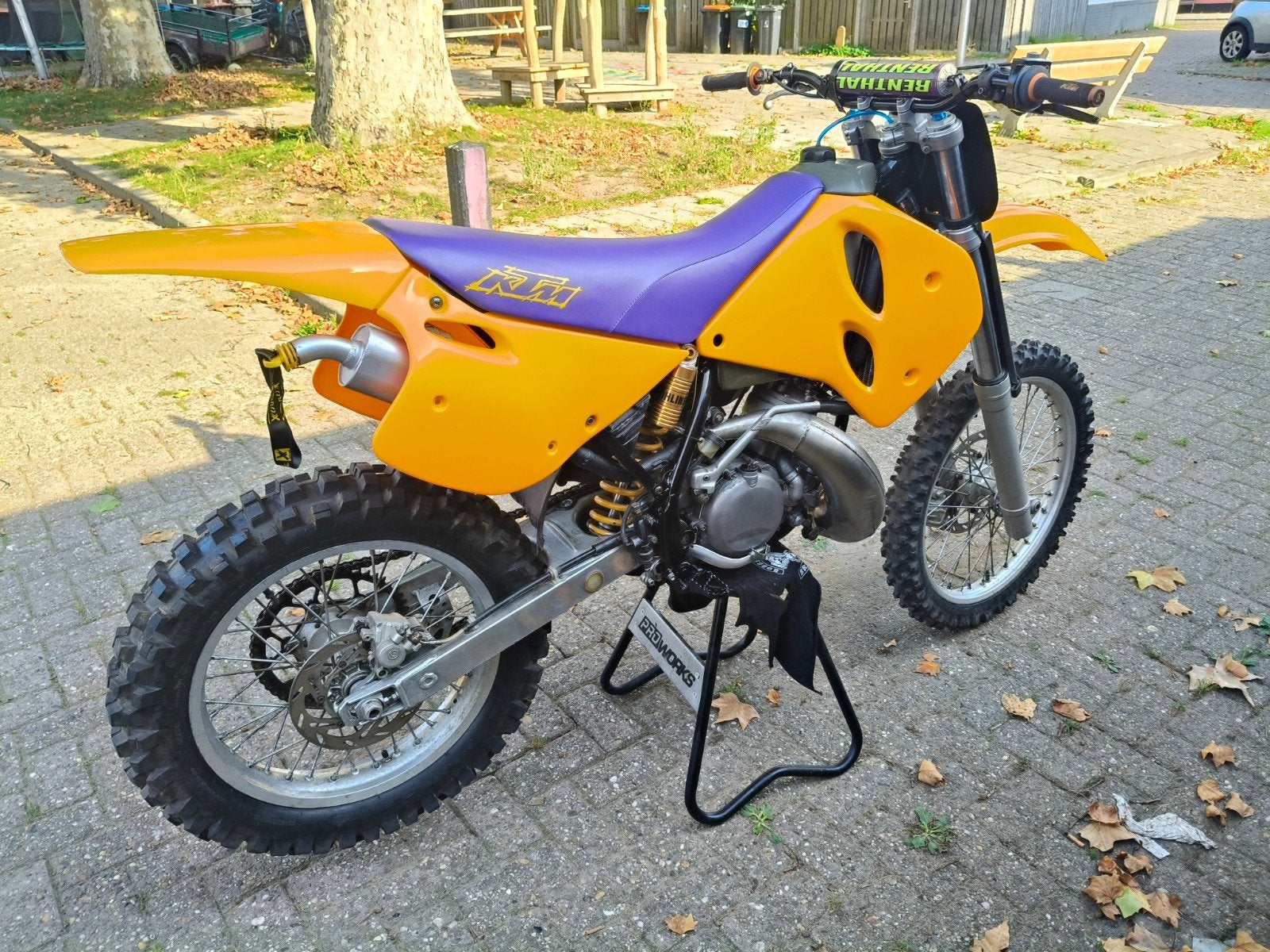 KTM 250 (1996) Vintage MX – 100% Top Blok, Ophalen, 250 cc