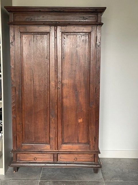 Teak houten kast, Ophalen, Gebruikt, Teakhout, Teakhout